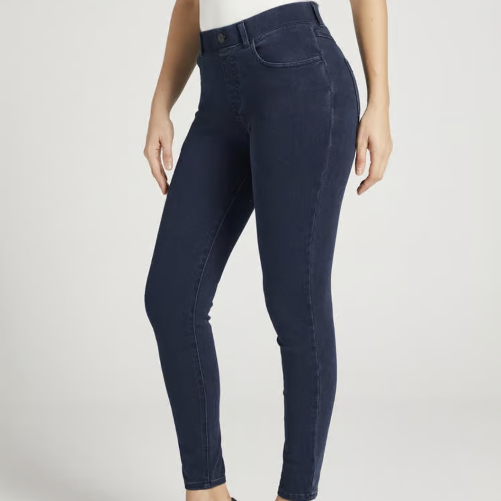 Betabrand skinny leg 4 pocket yoga denim jeans